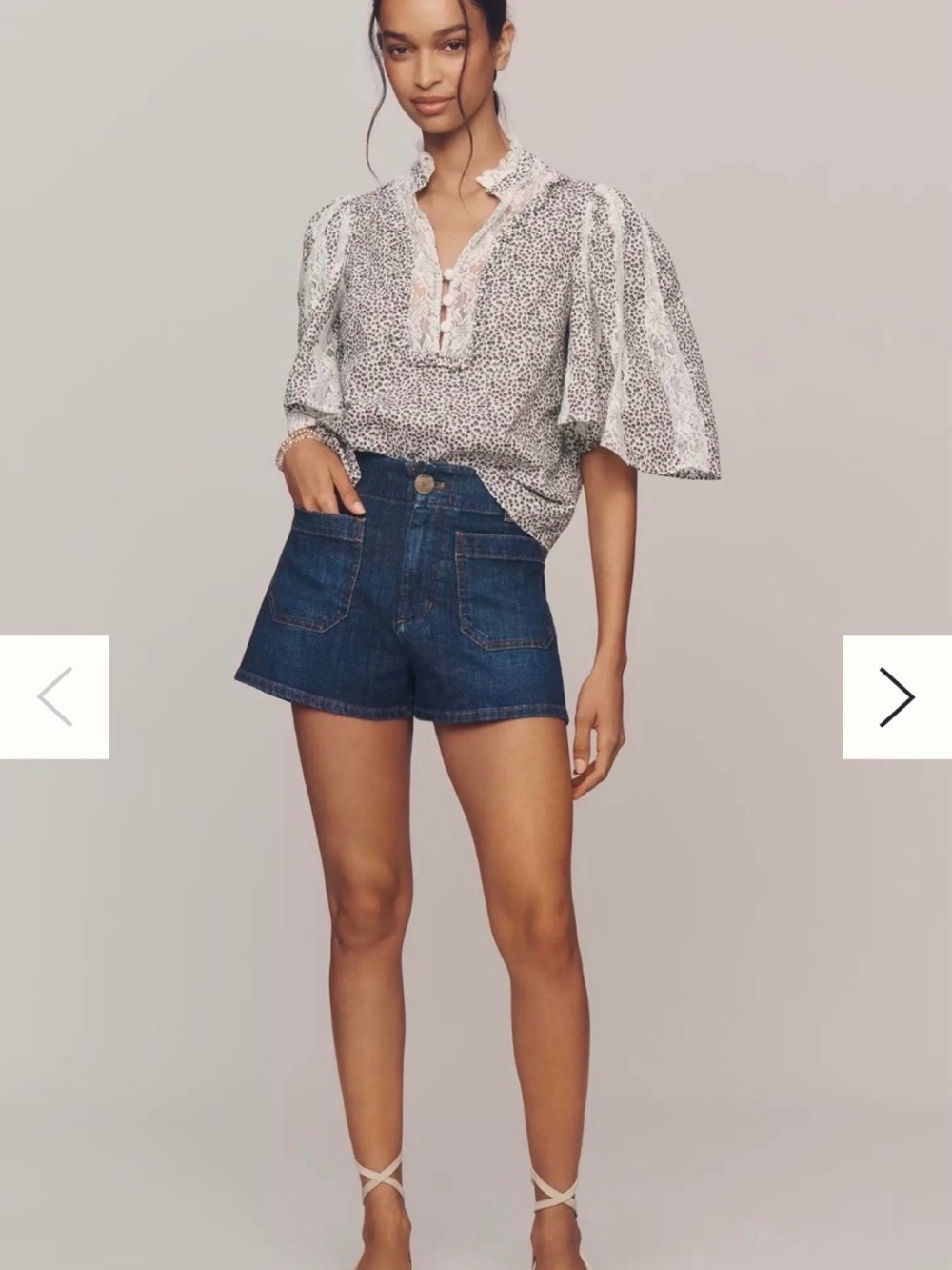 Maeve The Colette short factory cut off $98 NWOT Size 33 Anthropologie
